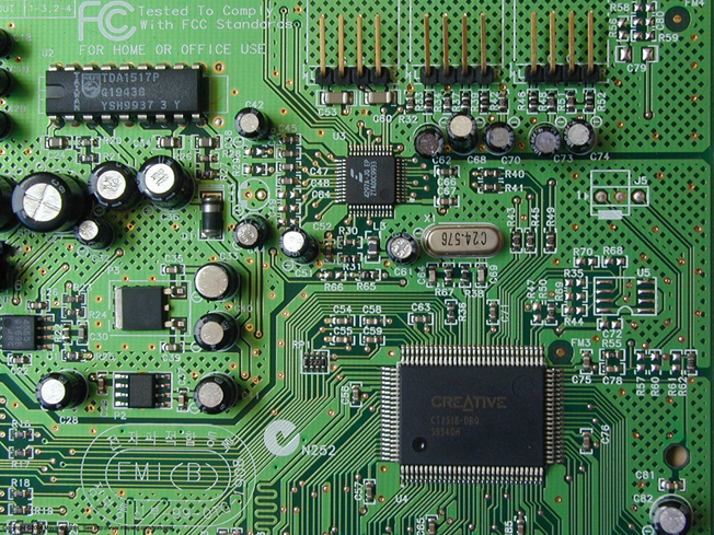 Game console motherboard PCB